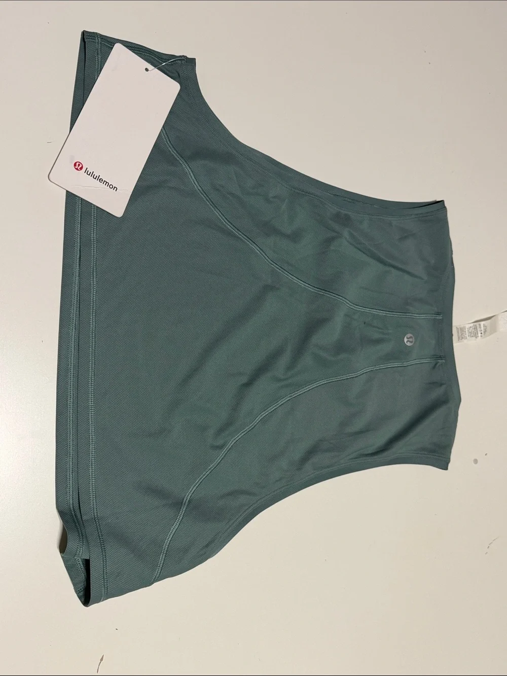 lululemon athletica Women's Teal-Blue Athletic Tank Top